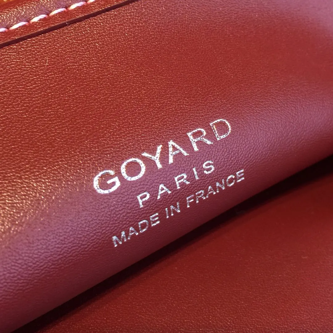 Goyard 戈雅 双面可用 充满法式优雅 订制Y字母涂鸦料 皮轻 旅行包 大容量旅行款