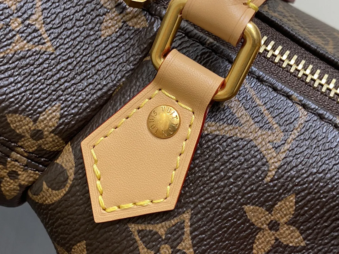 LV 老花 帆布 Lovers 名牌彰显 Pharrell Willi 斜背包 輕便斜挎款