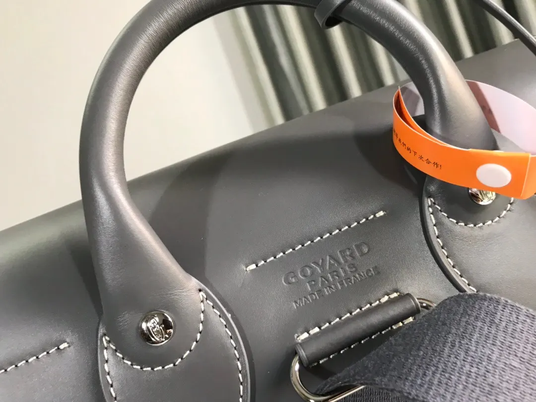 Goyard Black Brown Backpack