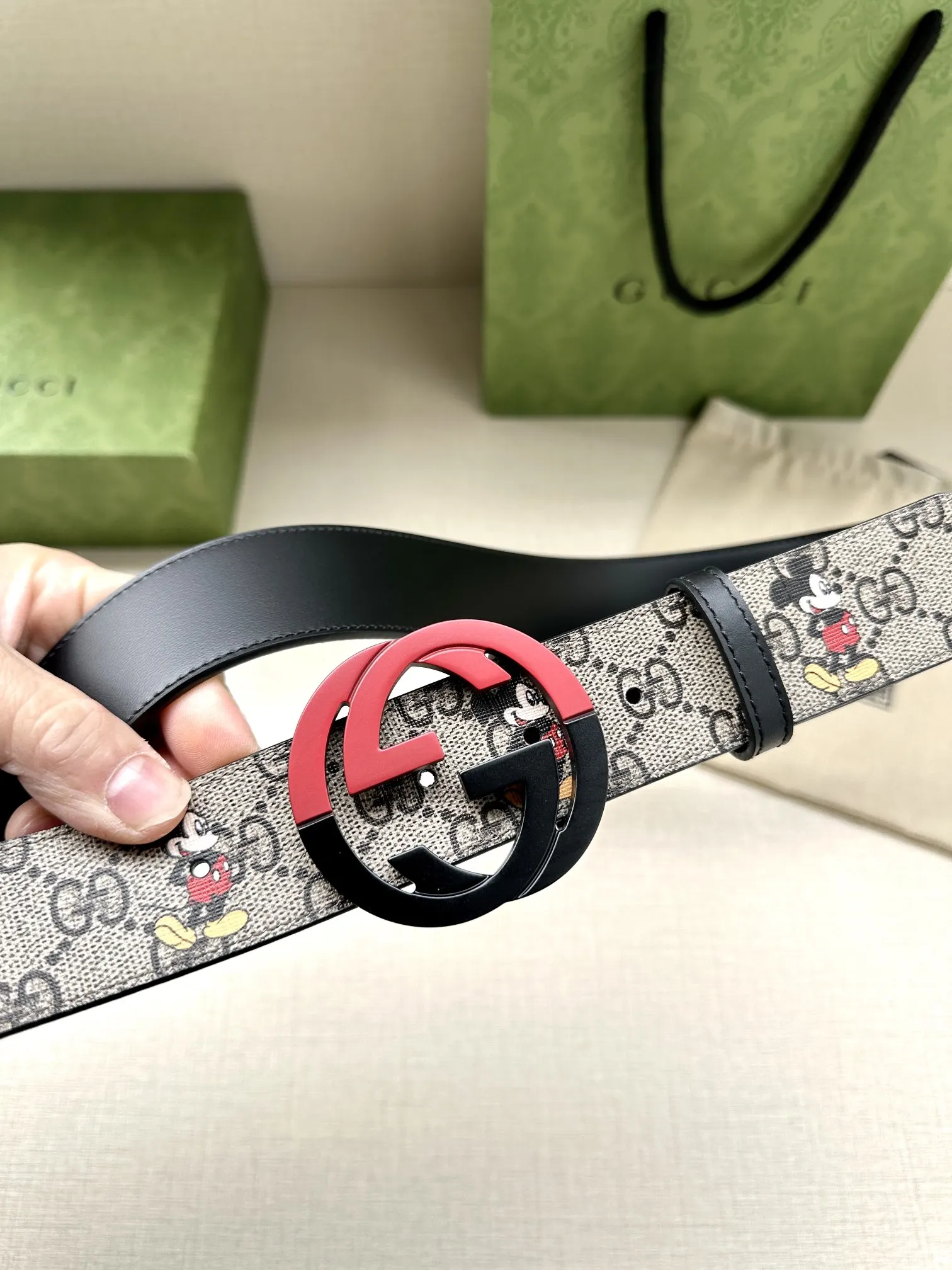 Gucci Double G Buckle Cowhide Belt Image 2 Gucci Double G Buckle Cowhide Belt Image 2