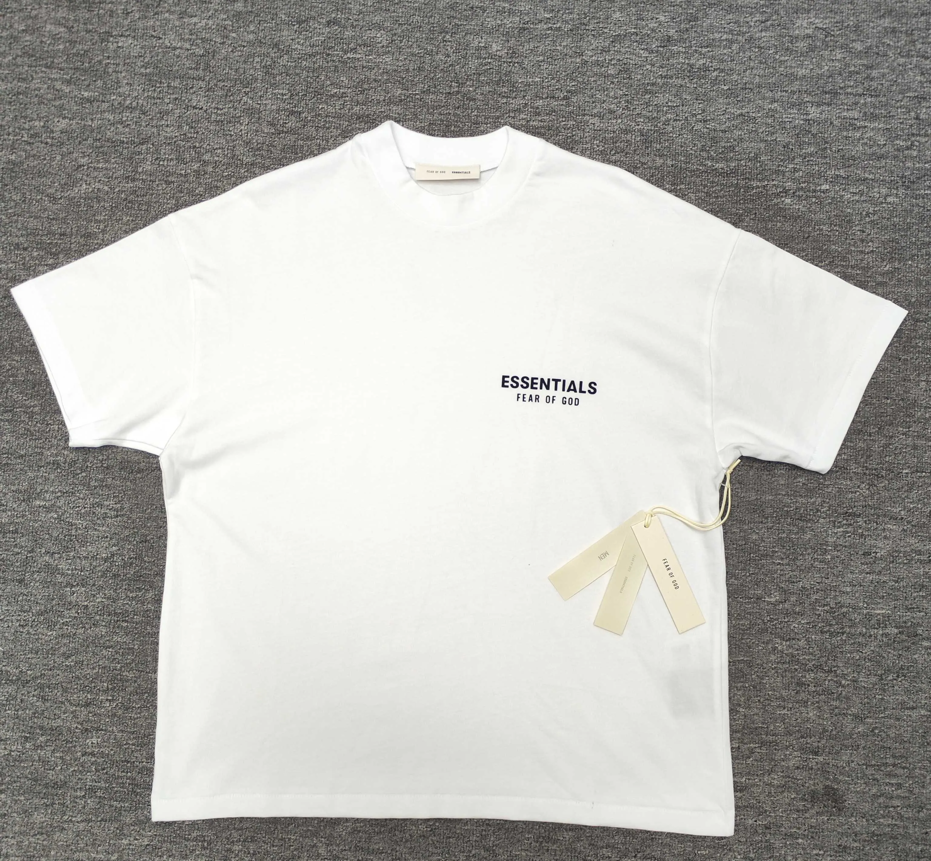Fear of God 白色 字母 水洗 短袖T恤 日常百搭款