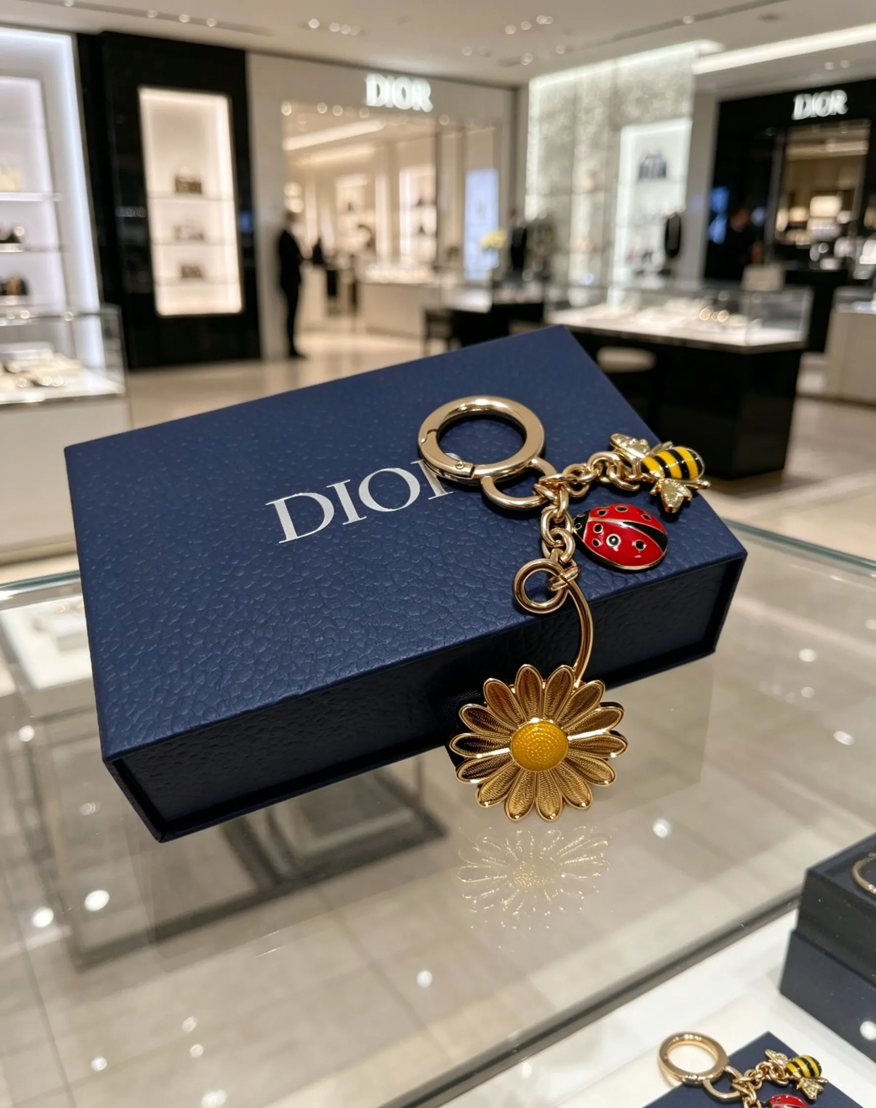 Dior 彩色吊坠项链 礼盒