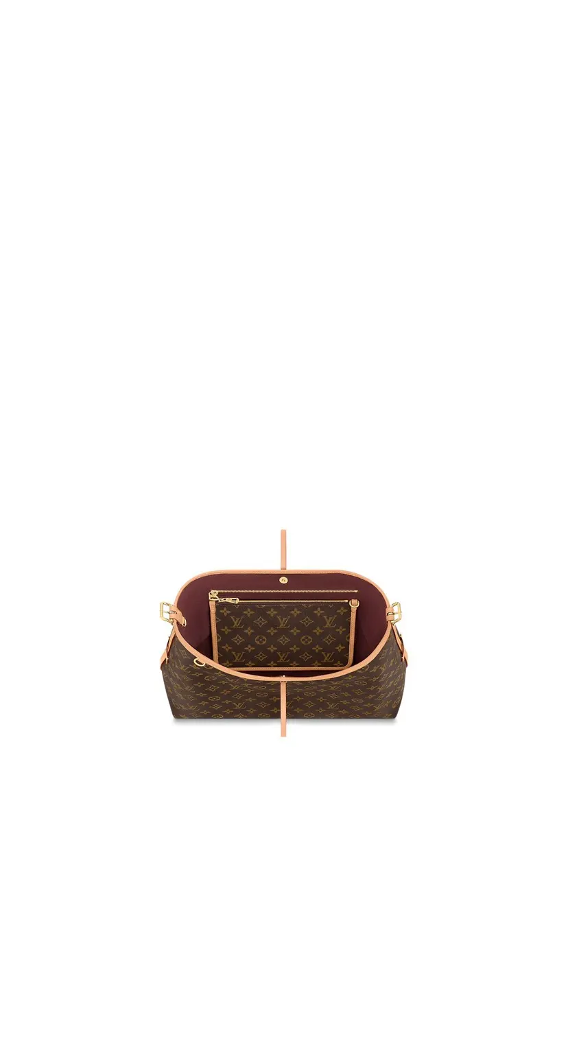Louis Vuitton Clutch Bag Canvas
