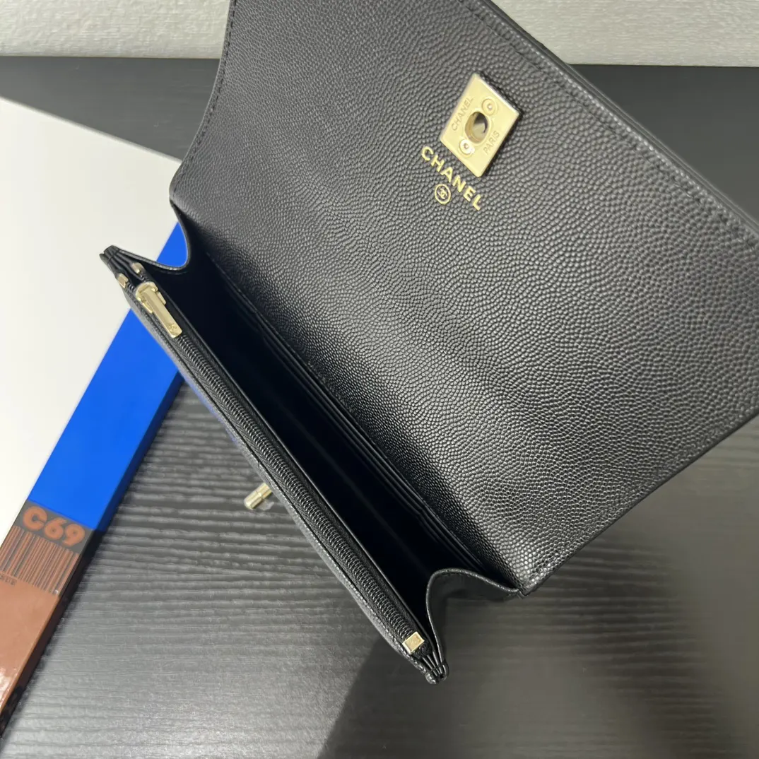 Chanel 牛皮手提包 手提单肩 通勤