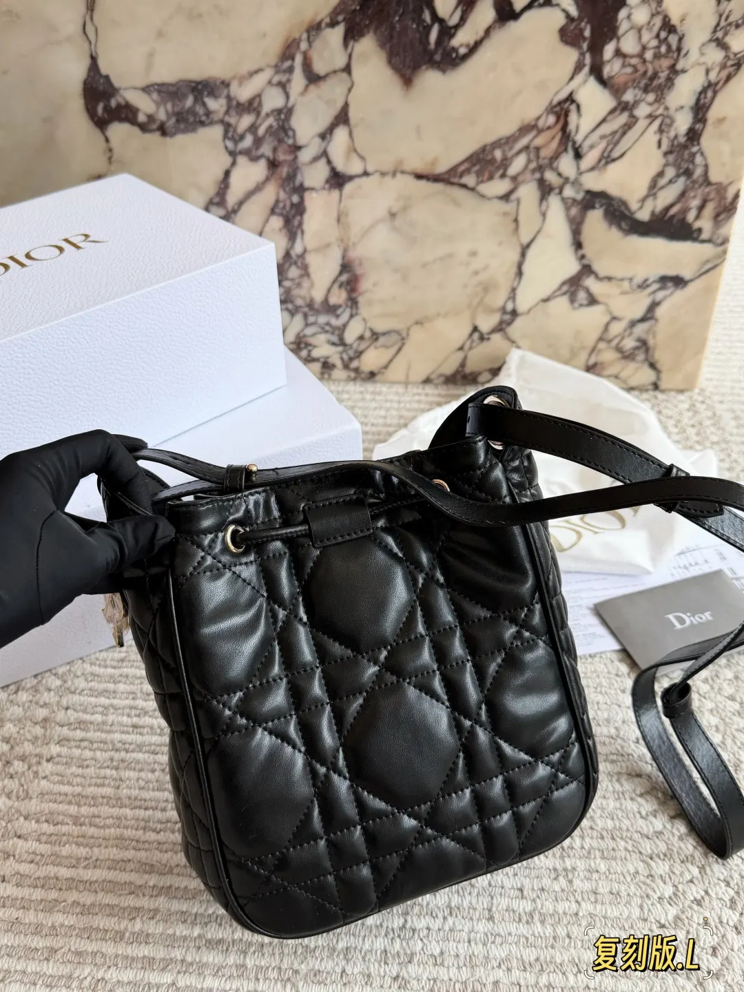 Dior D Motion 羊皮手袋 手提斜挎