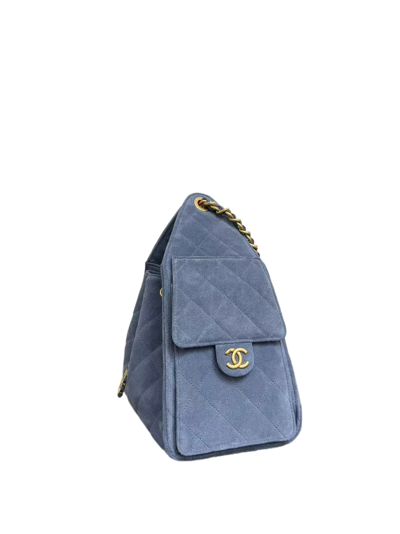 Blue Chain Bag