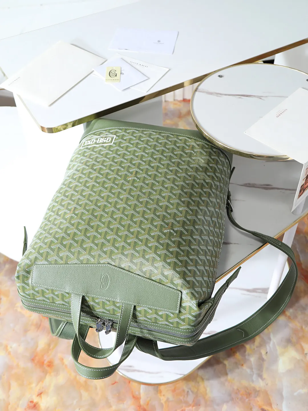 Goyard Backpack Leather Image 9 Goyard Backpack Leather Image 9