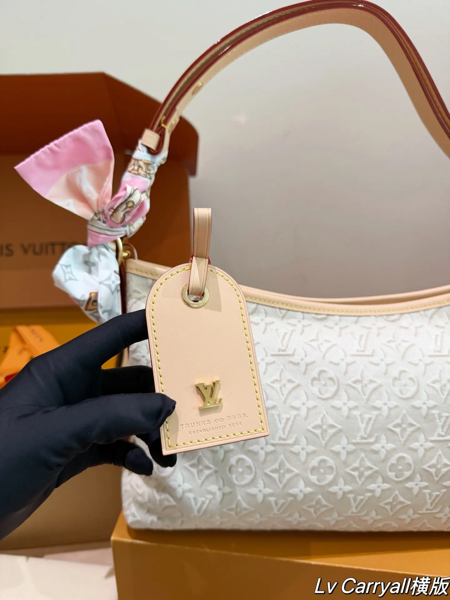 LV 棕色 老花 手提包 精选款