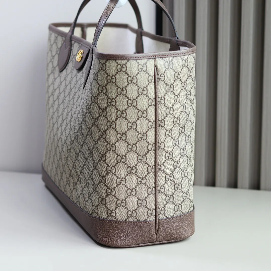 Gucci 皮革 托特包 大容量托特款