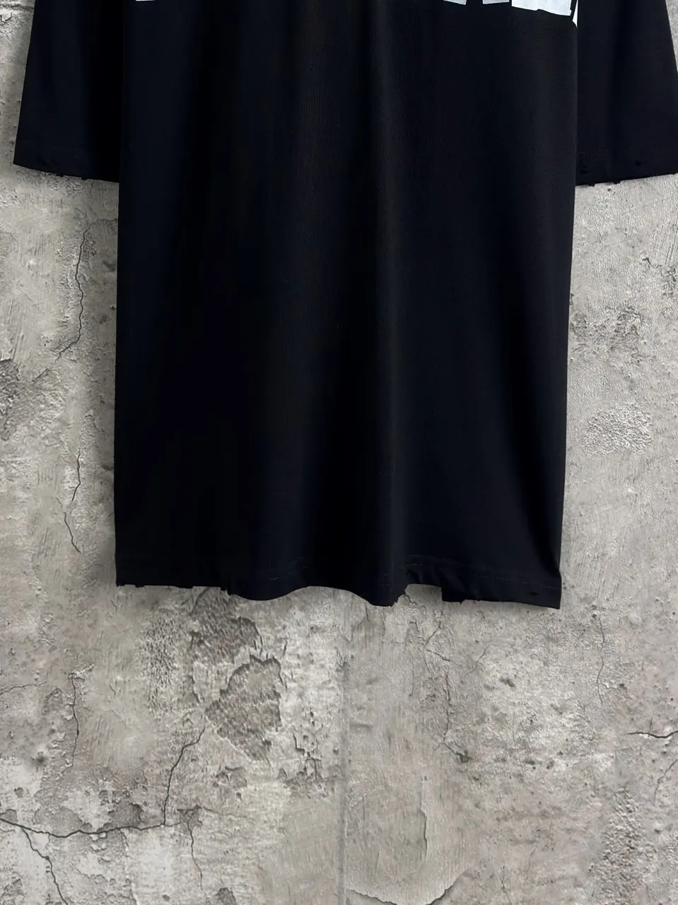 Balenciaga Black Short Sleeve T-Shirt Street