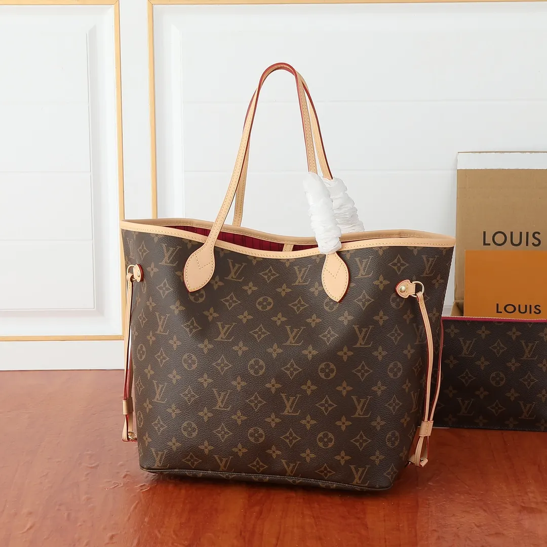 LV Neverfull 帆布 手拿包 精致手拿款