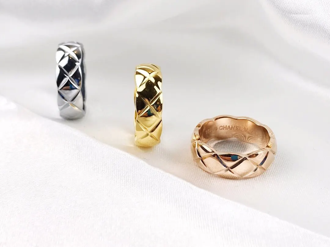 Chanel 金色 戒指