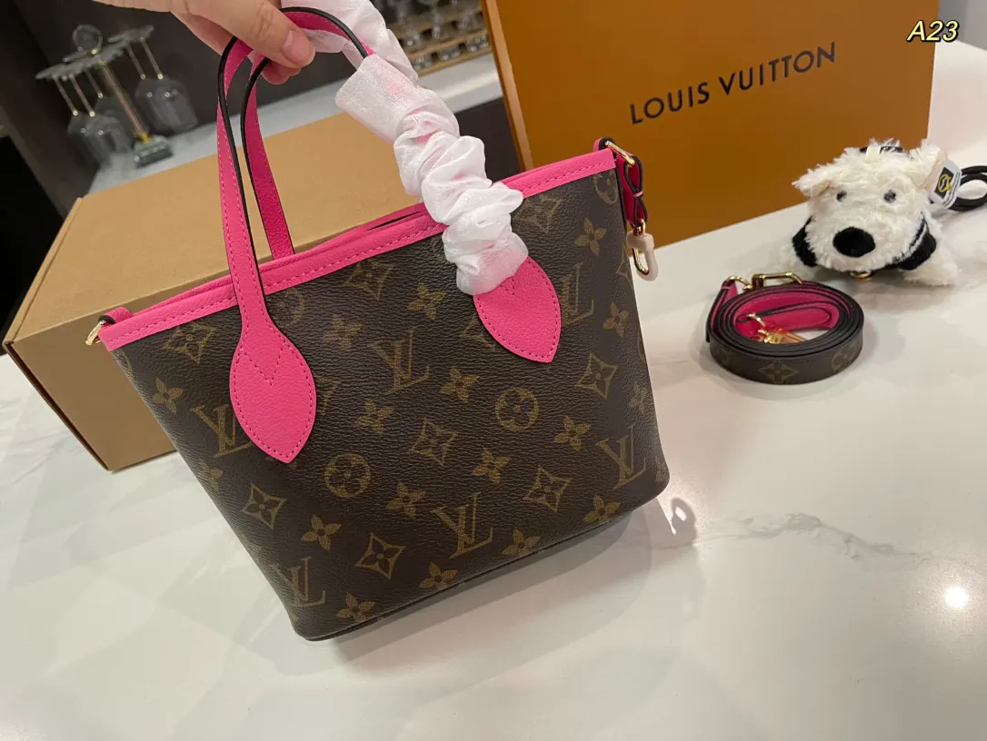 Louis Vuitton Monogram Bucket Bag Casual Leather