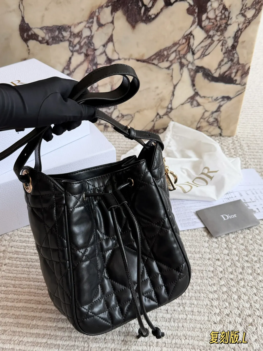 Dior D Motion 羊皮手袋 手提斜挎