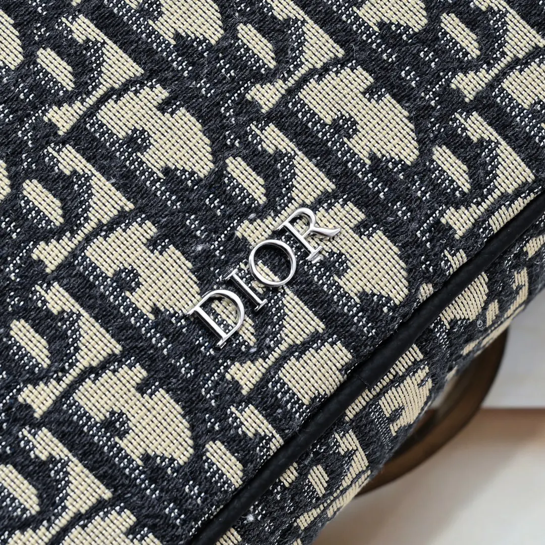 Black Beige Belt Bag Casual Leather