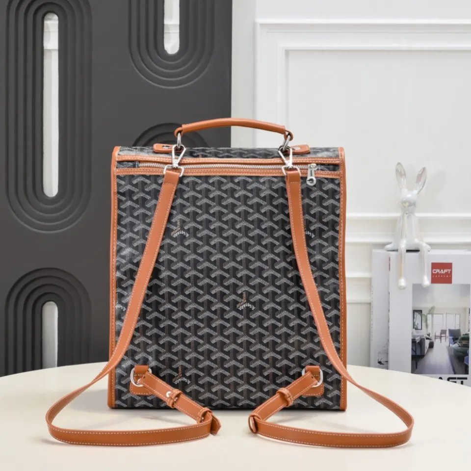 Goyard Brown Backpack