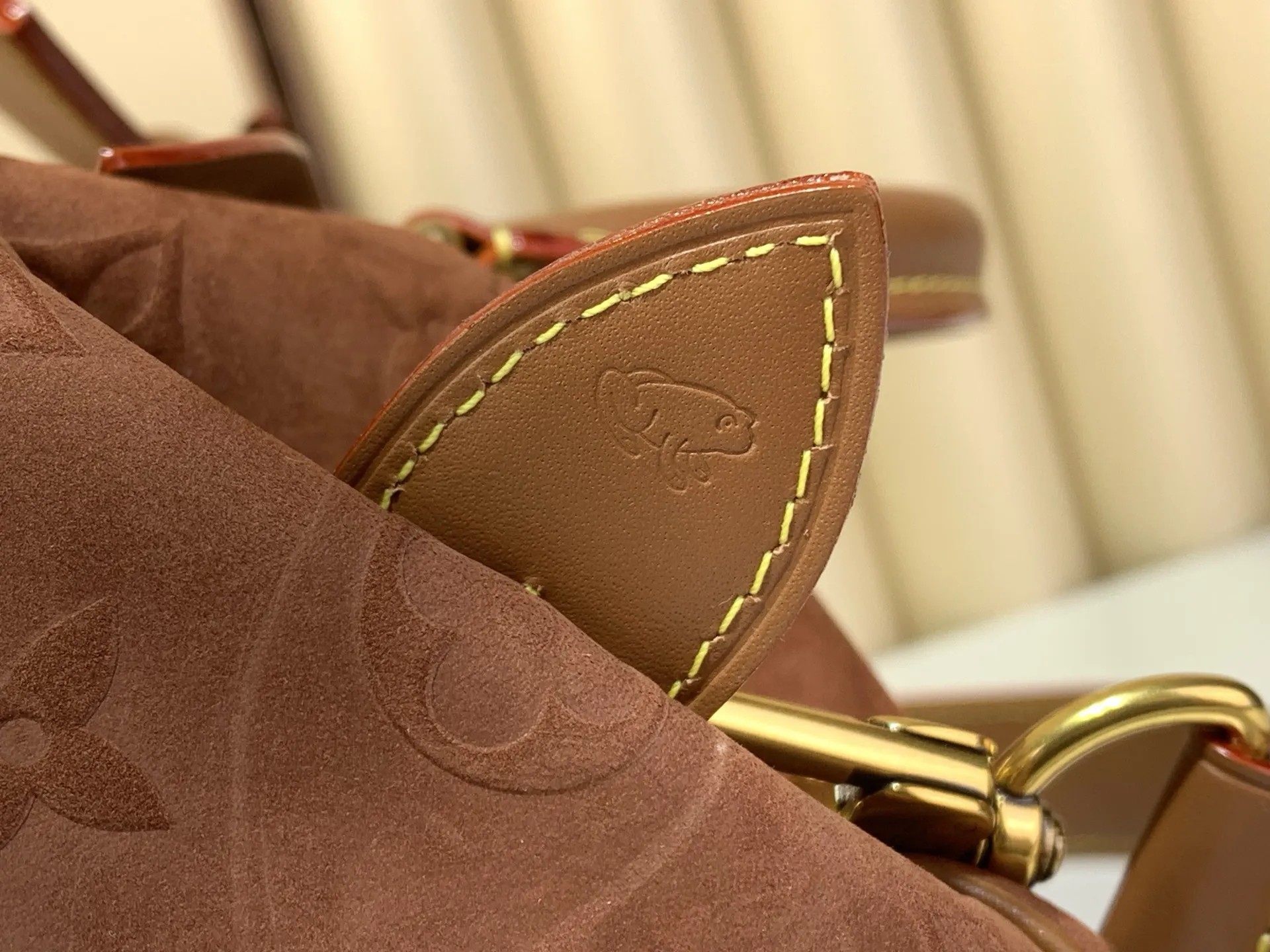 Brown Chain Bag Leather