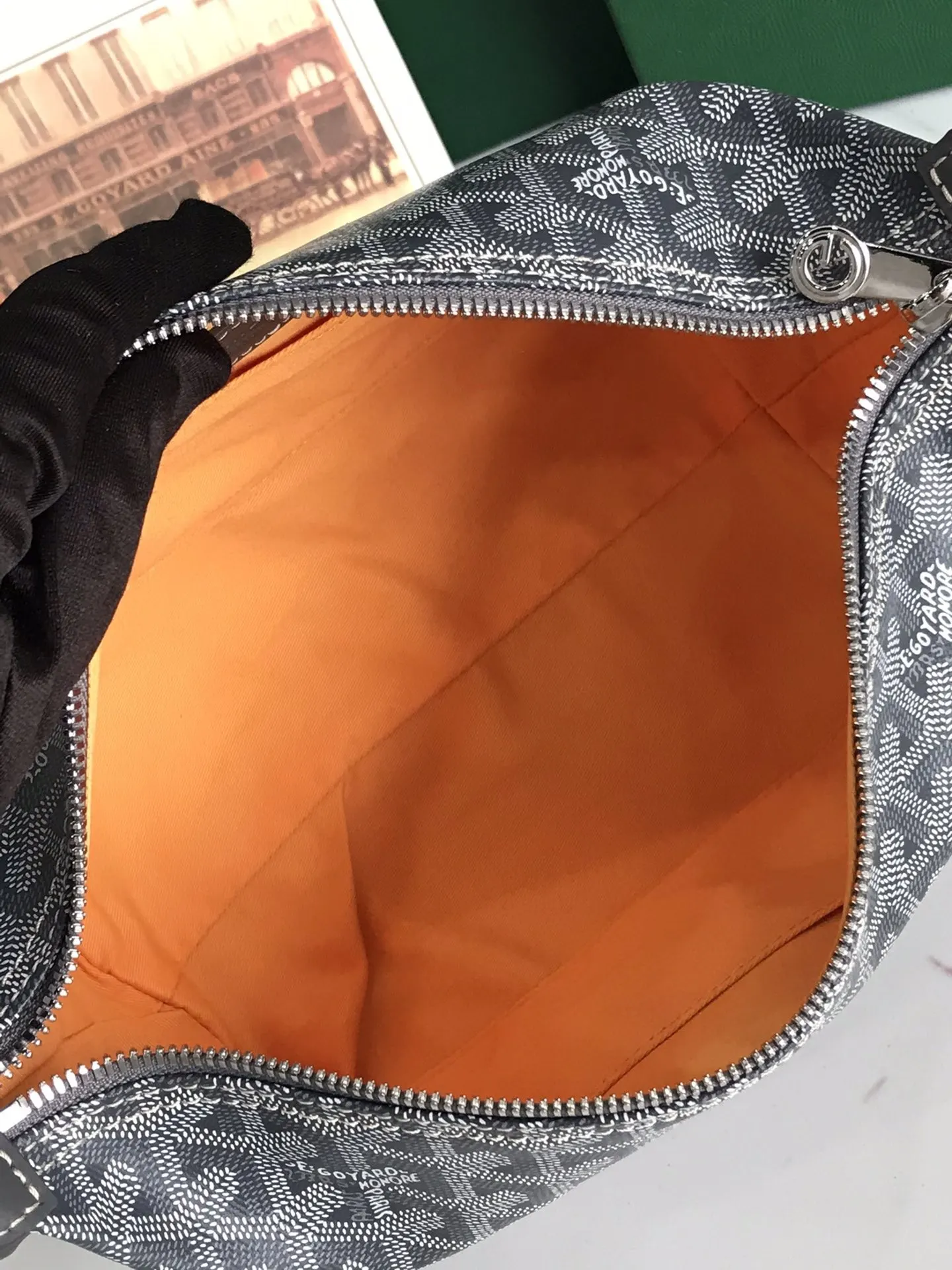 Goyard 戈雅 化妝包Boeing 化妝包收納袋 内里有 手拿包 精致手拿款