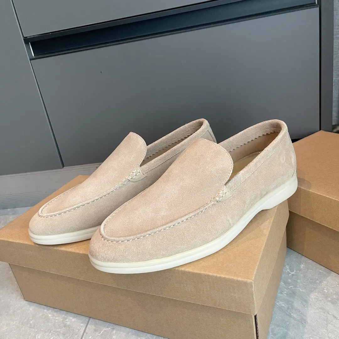 Loro Piana 杏色 乐福鞋 休闲百搭款
