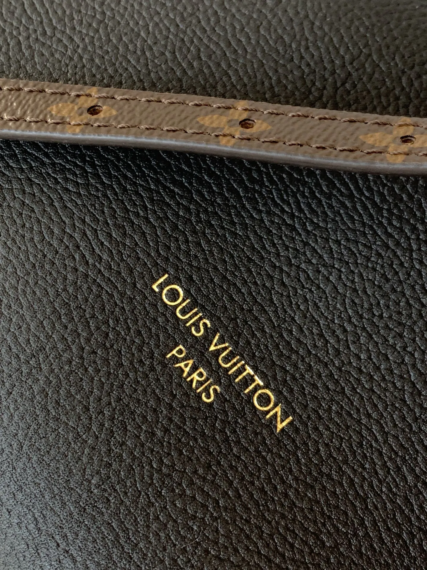 LV Keepall 黑色 灰色 牛皮 旅行袋 大容量旅行款