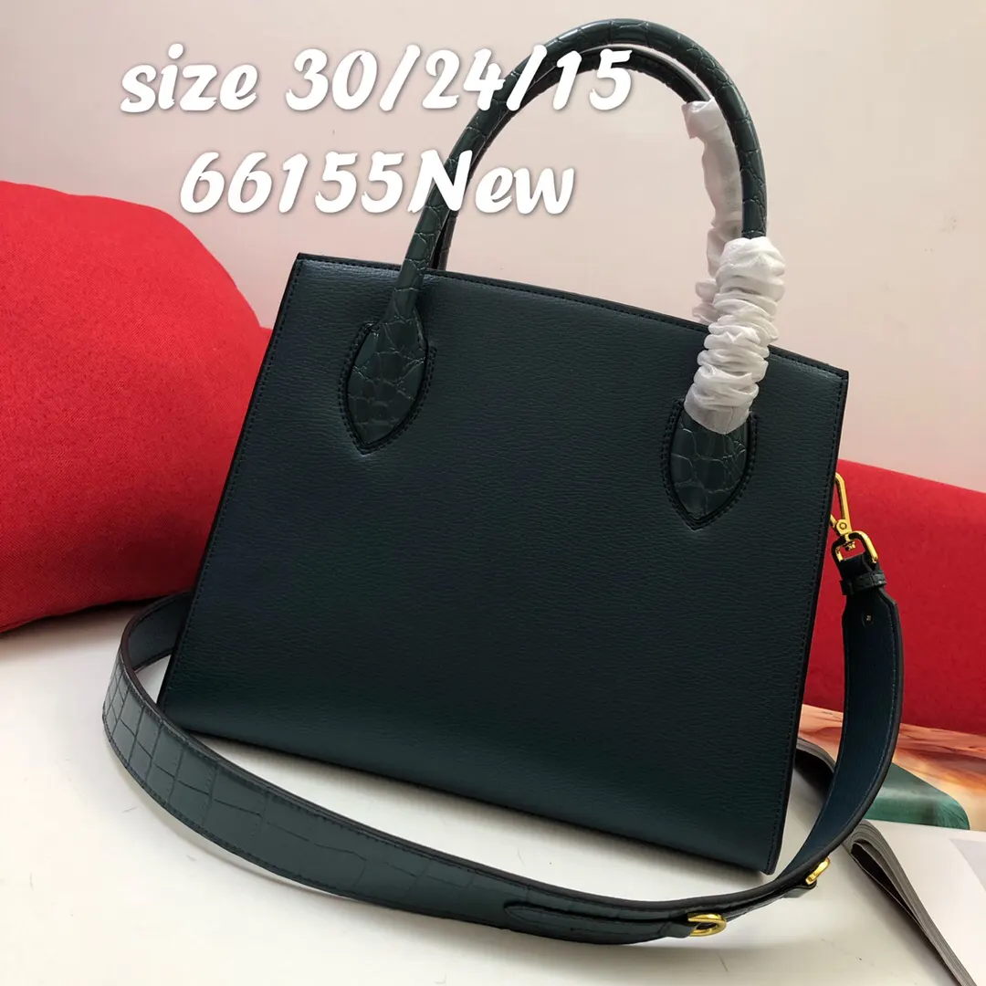 Prada 鳄鱼皮 牛皮 手提包