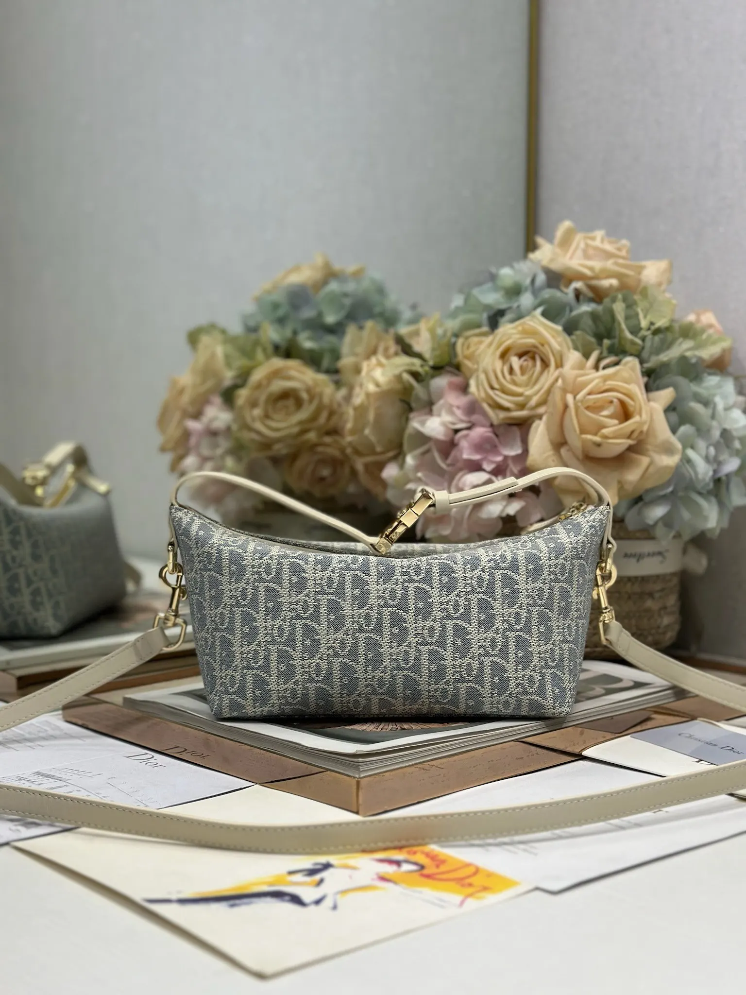 Dior 老花 手拿包 精致手拿款