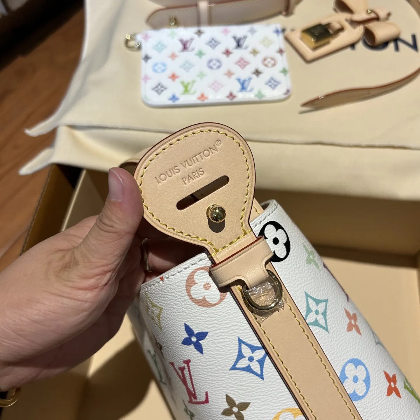 Bucket Bag Casual Leather