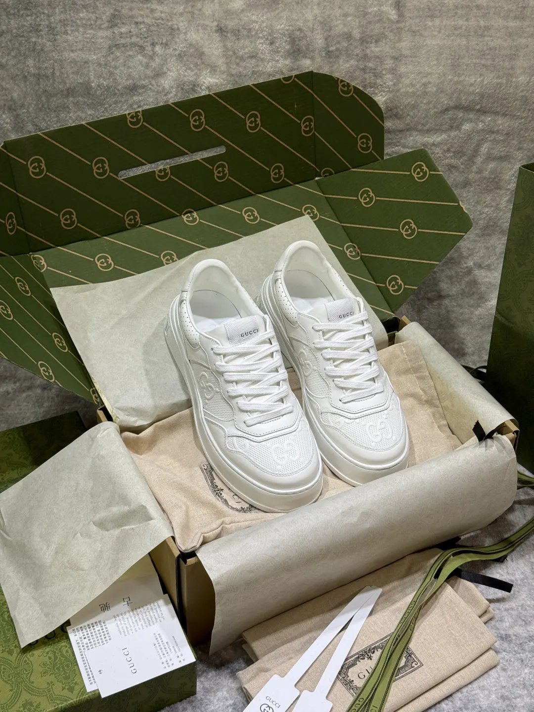 Gucci Logo休閒運動鞋