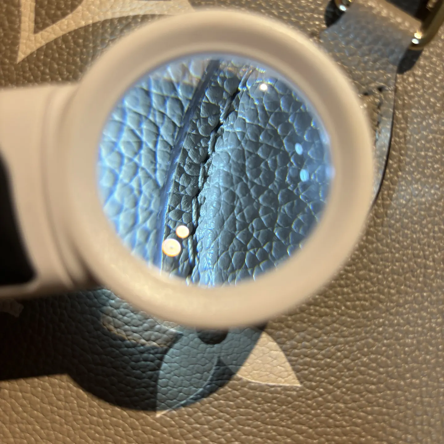Gray Chain Bag