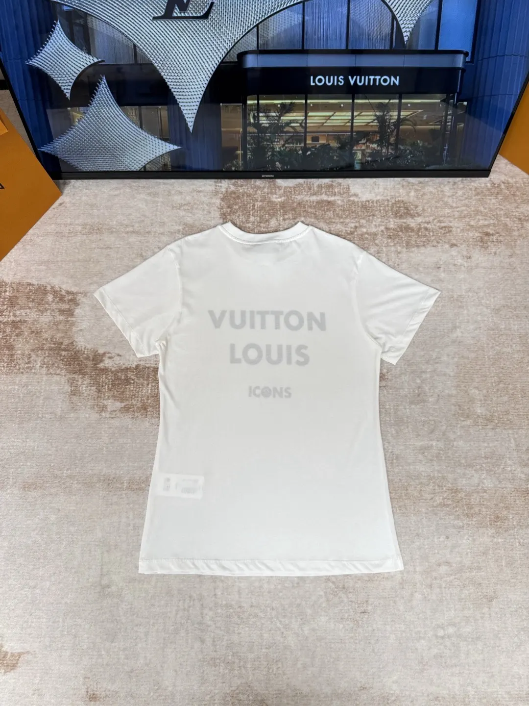 Louis Vuitton 字母 印花 短袖T恤