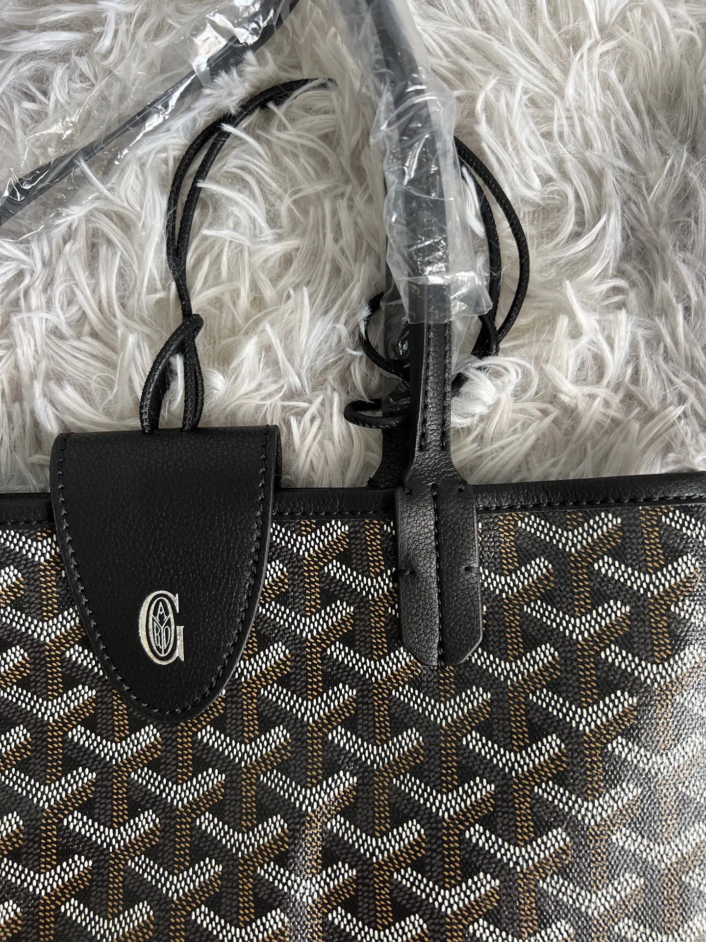 Black Tote Bag Leather