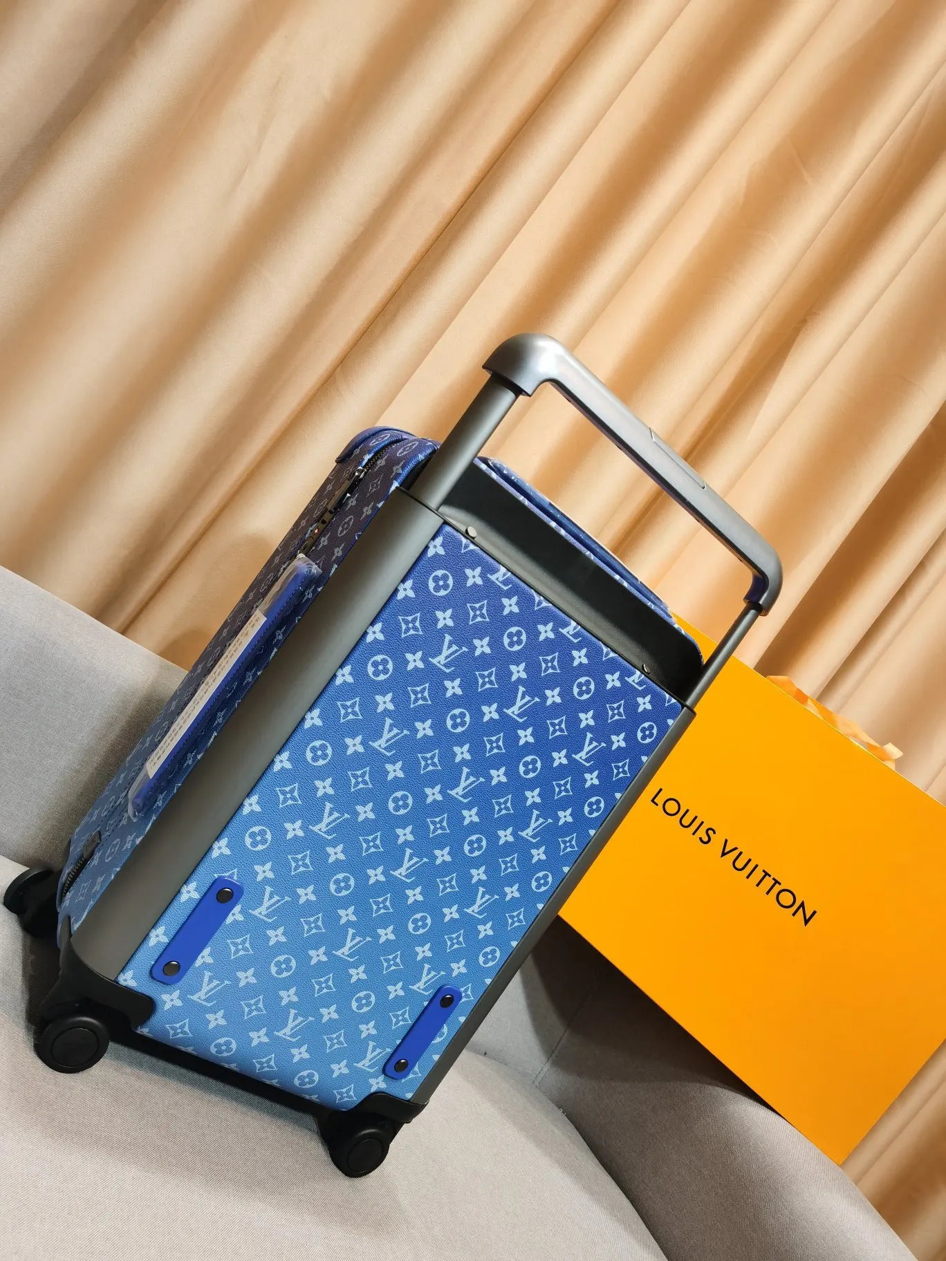 牛皮 ｌｖ HORIZON 四轮拉杆箱 行李箱 旅行拉杆款 輕便出行款