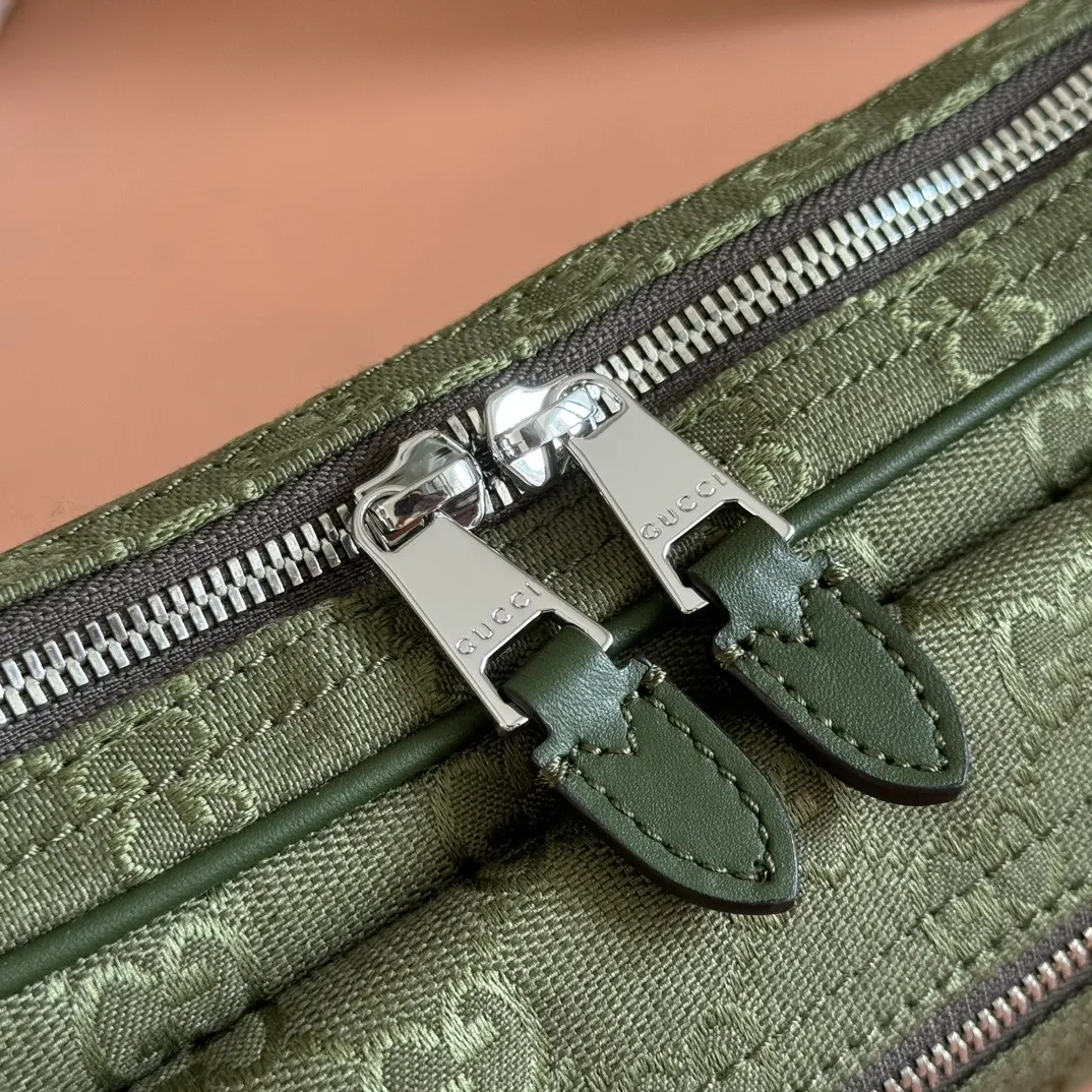Gucci Green Belt Bag Casual Canvas