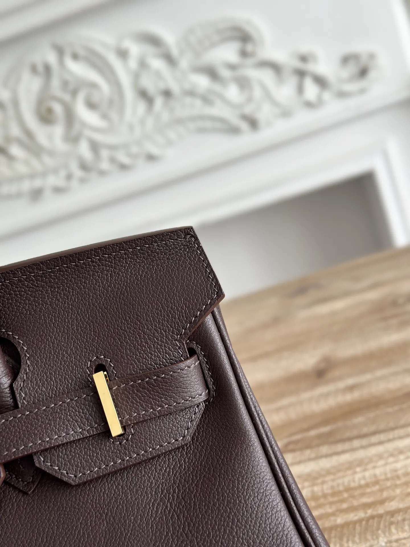 Hermès Birkin 酒红 单肩包 29cm