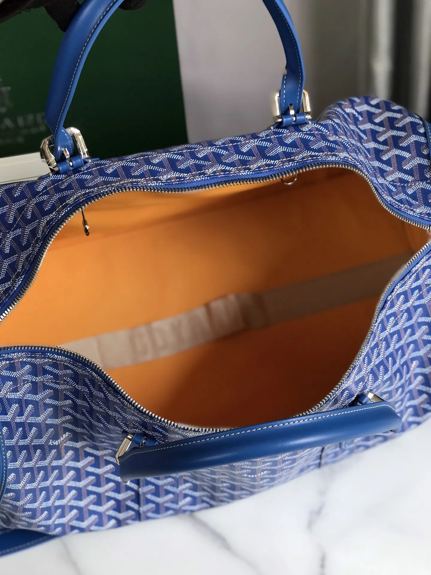 Goyard 牛皮 Croisiere 手提旅行袋運動包 旅行袋 大容量旅行款