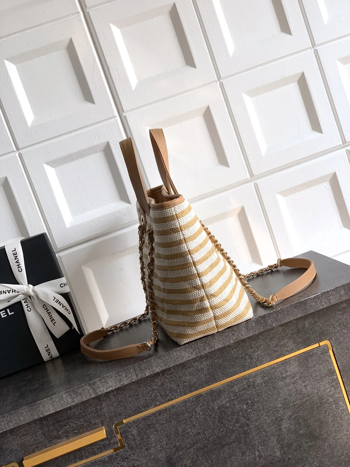 Brown Chain Bag