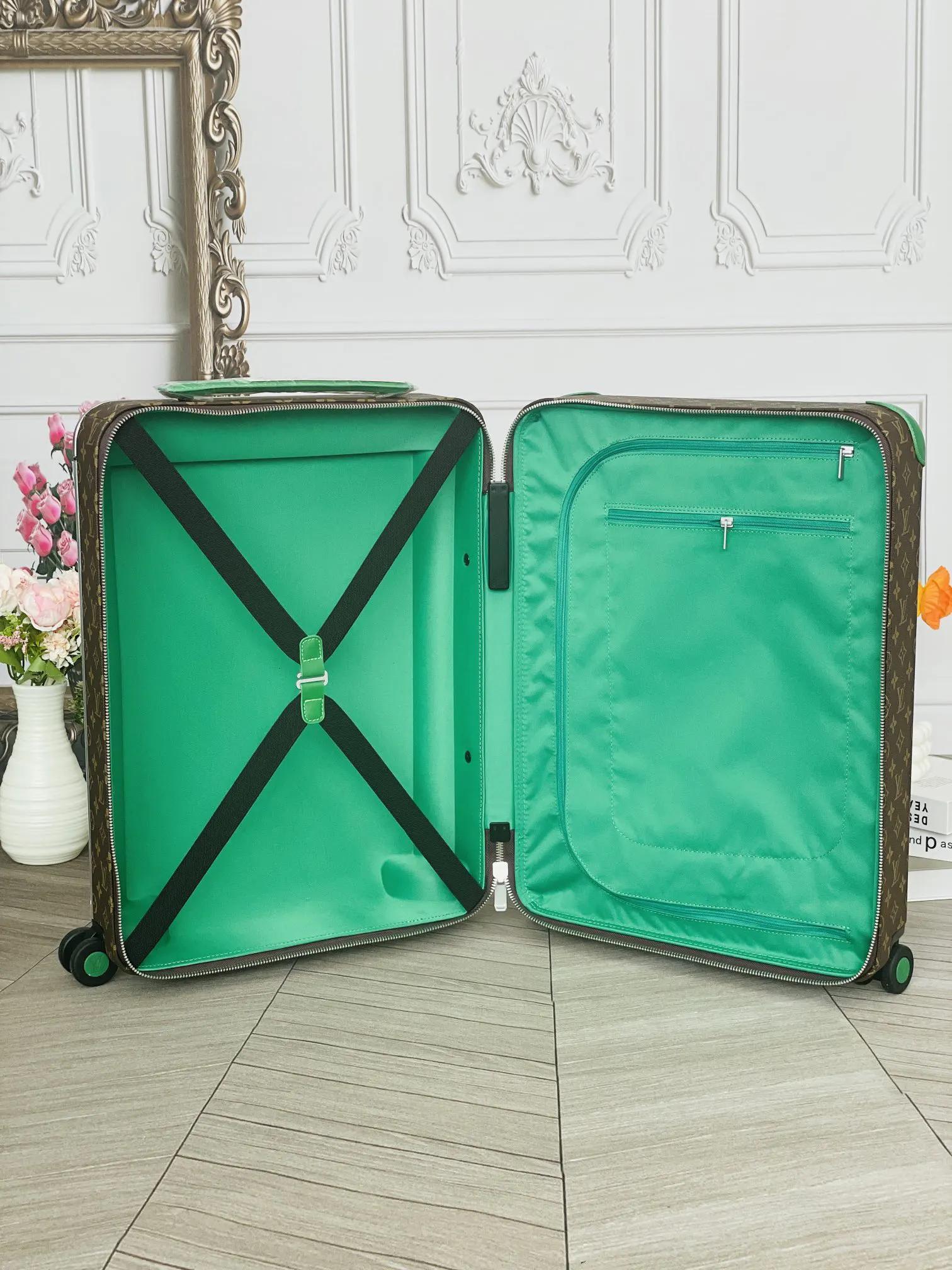 Louis Vuitton Monogram Suitcase Travel Lightweight Canvas Image 9 Louis Vuitton Monogram Suitcase Travel Lightweight Canvas Image 9