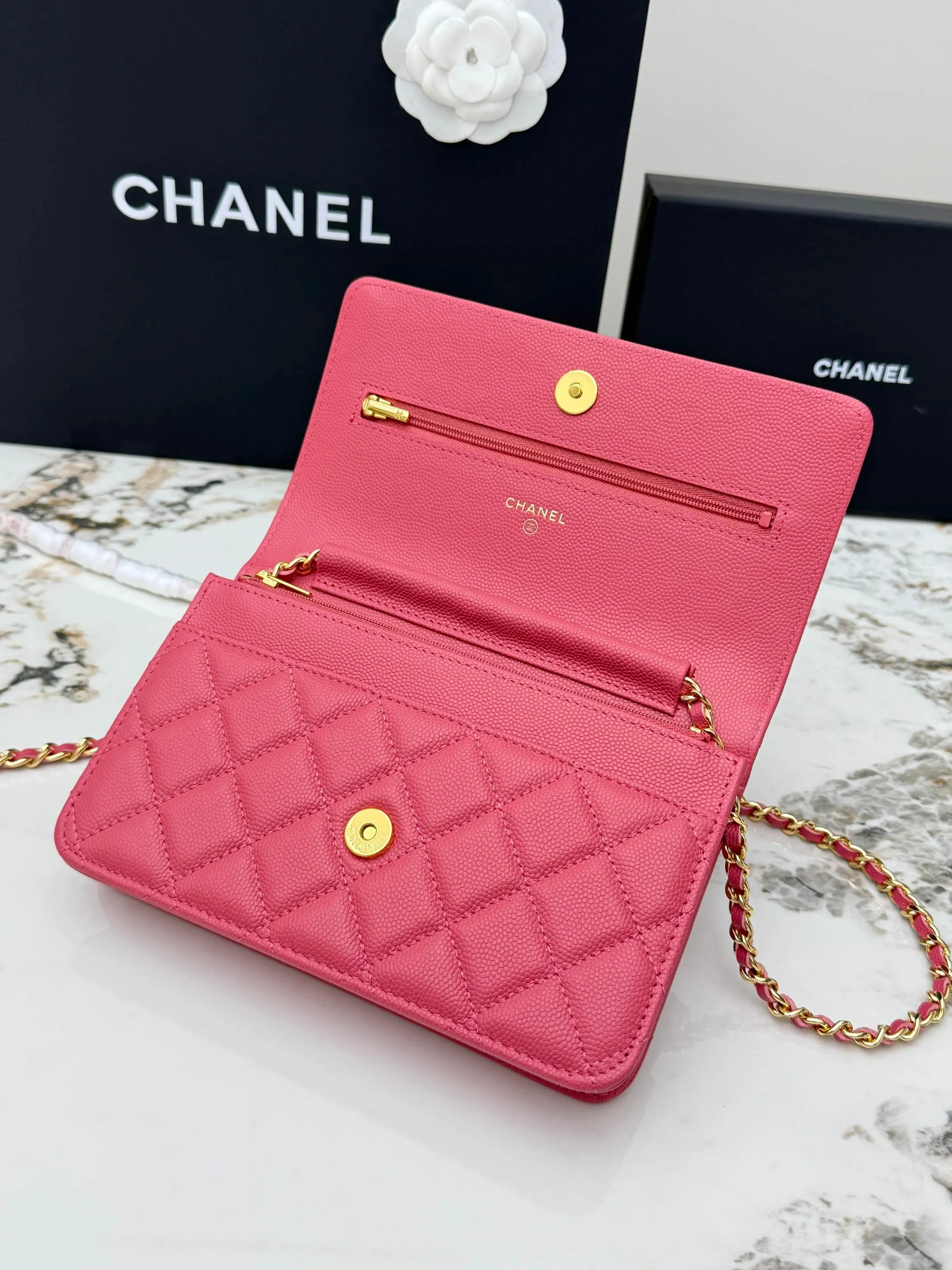 Chanel Chain Bag Leather