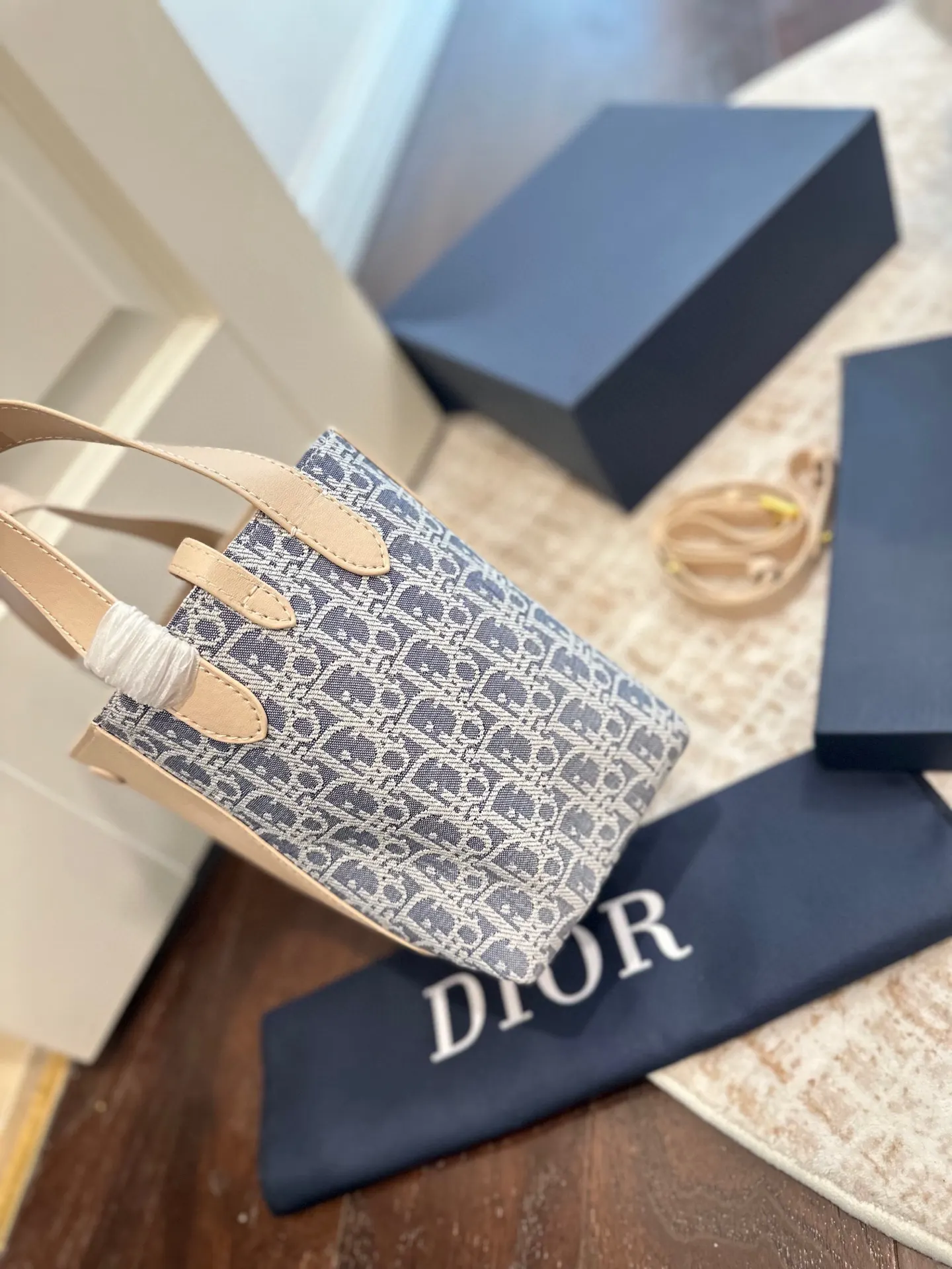 Dior 老花 水桶包 休閒水桶款