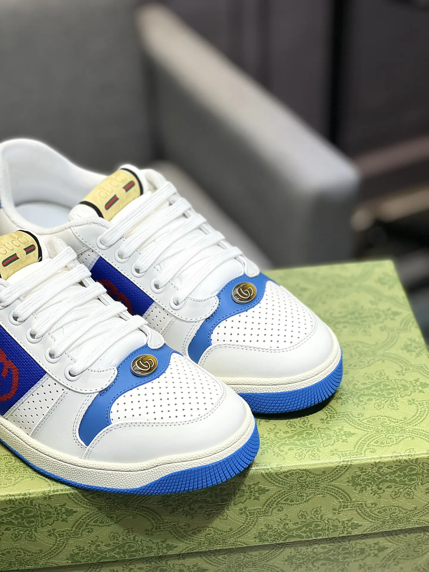 Gucci Logo休闲运动鞋
