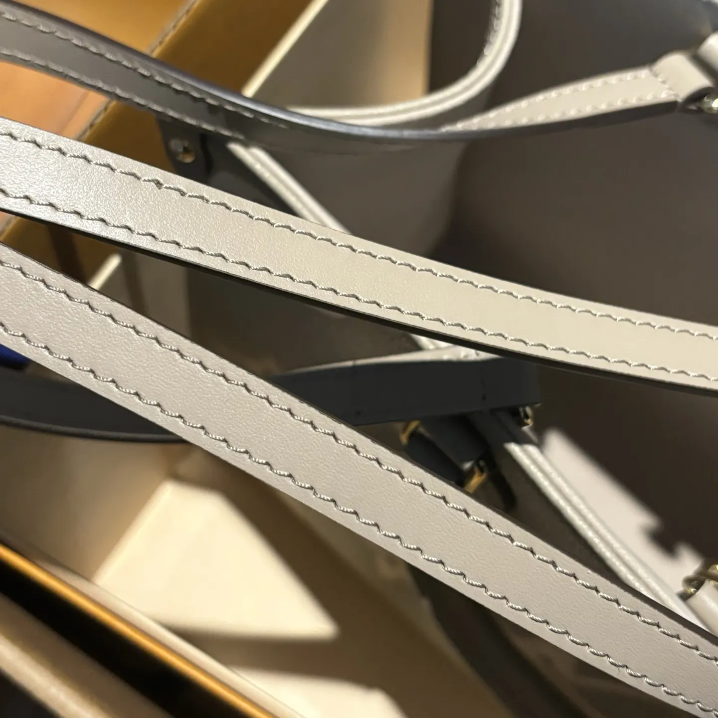 Gray Chain Bag