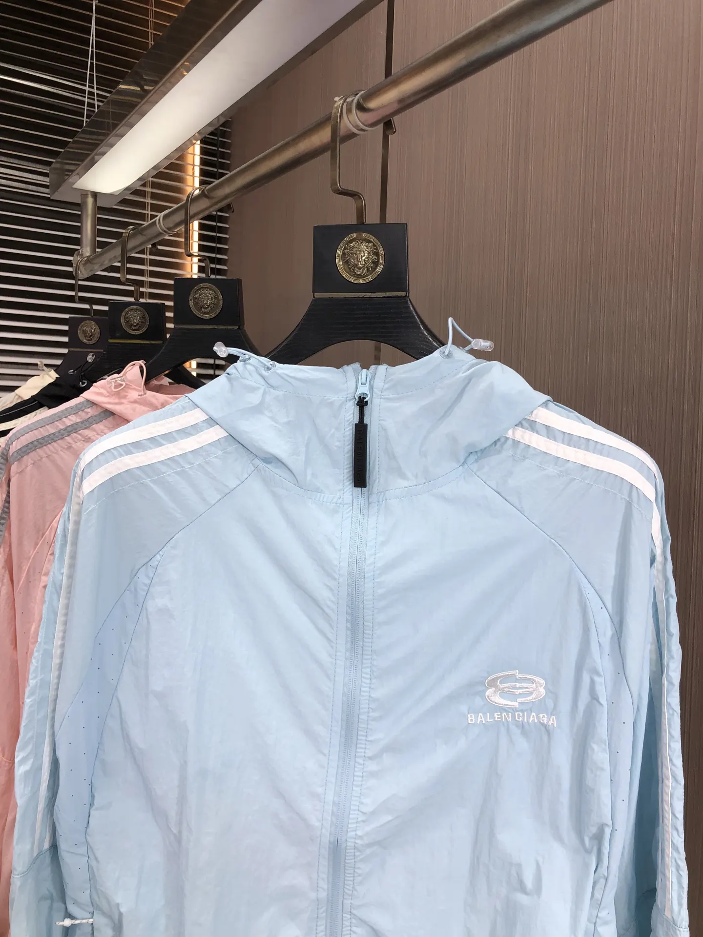 Balenciaga 3XL 衛衣 浅藍色