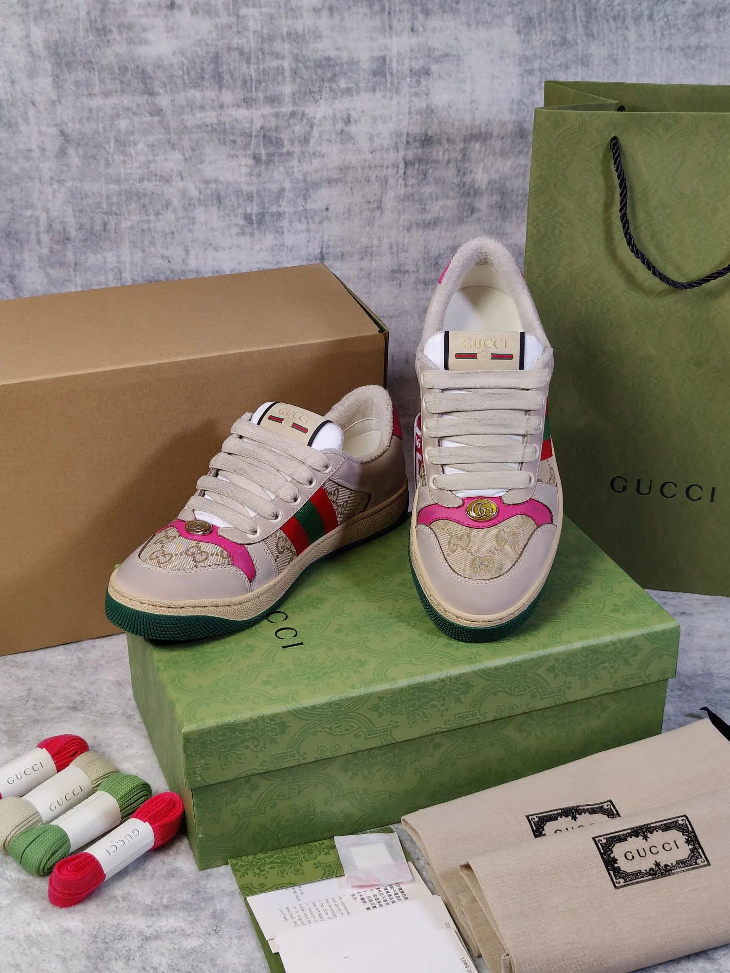 Gucci Logo休闲运动鞋 百搭款