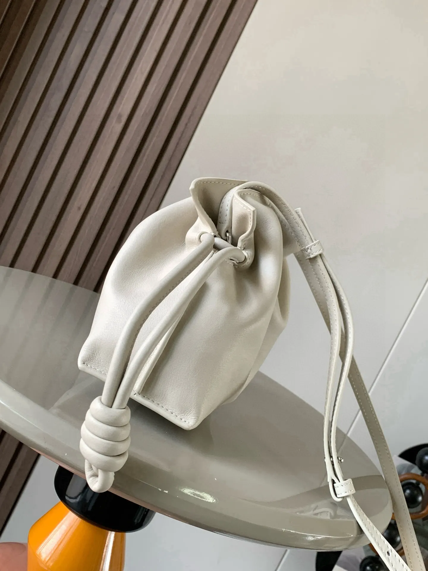Loewe 小牛皮 福袋迷你 纳帕牛皮革Flamenco手拿包 托特包 大容量托特款