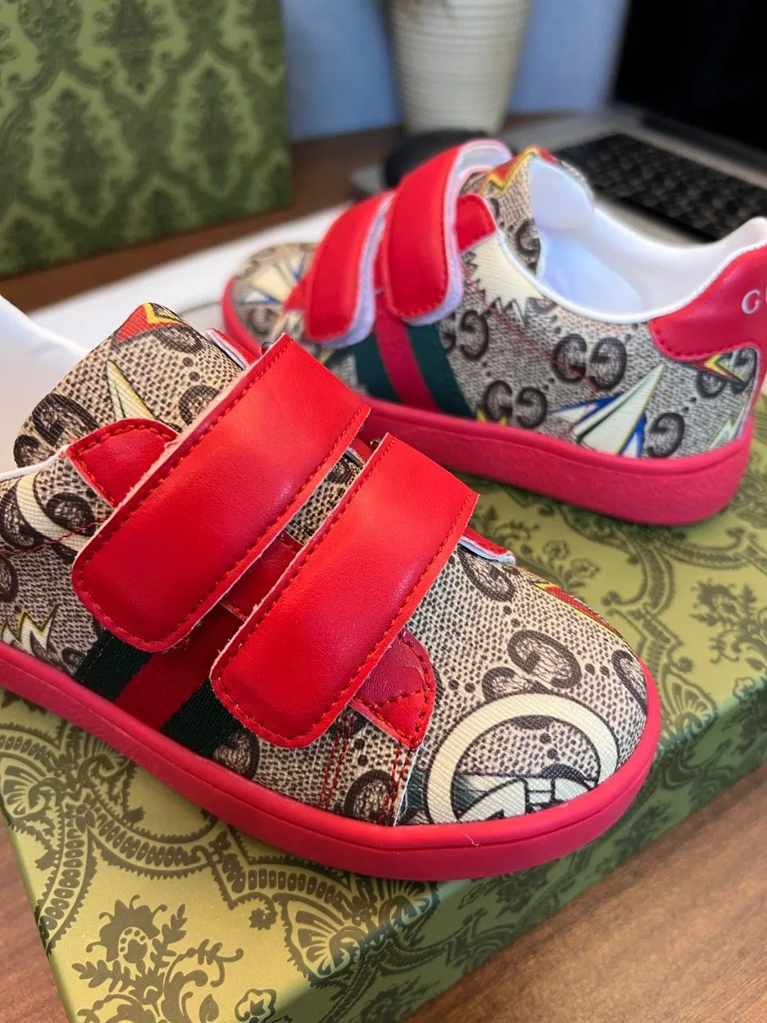 Gucci Logo休閒運動鞋