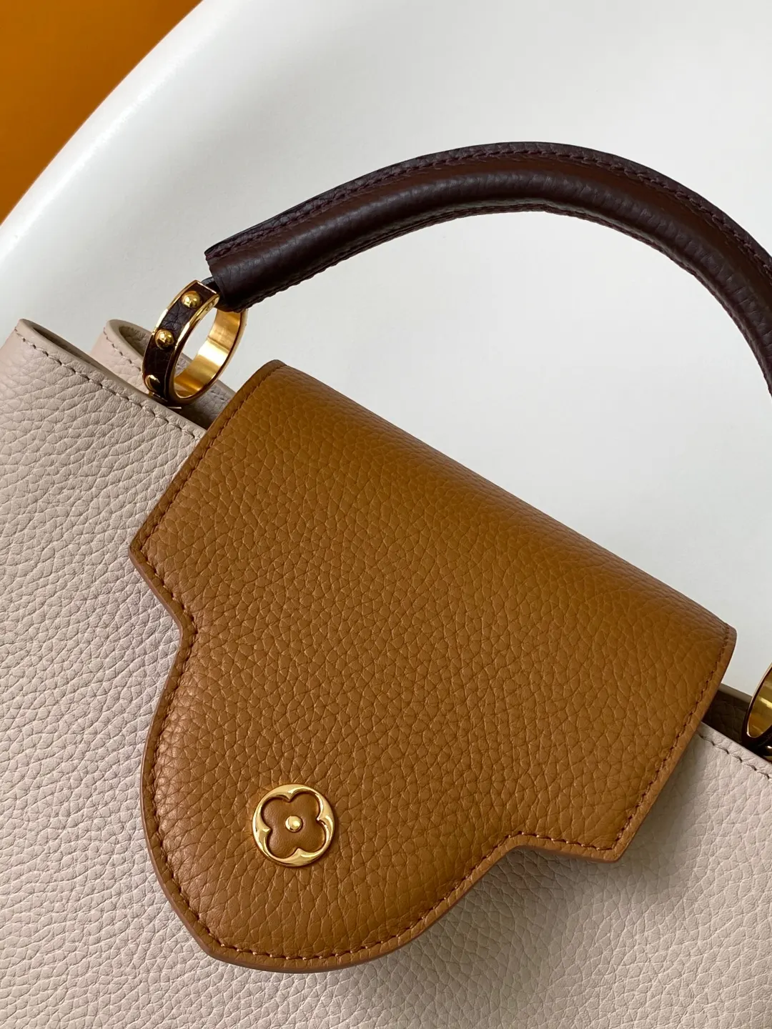 Louis Vuitton Brown Organizer Pouch Travel Leather