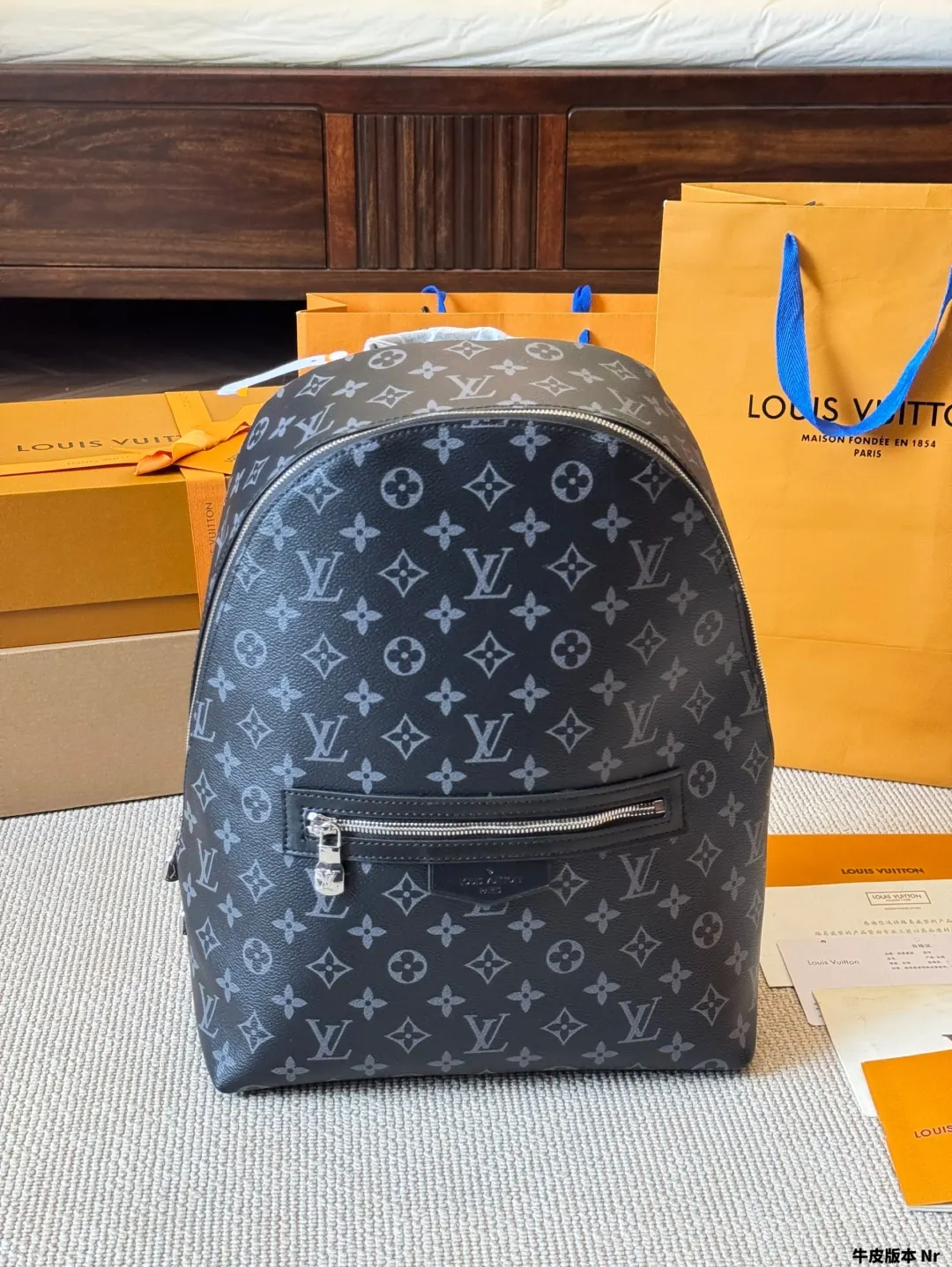LV 老花 牛皮 高顔値雙肩包 Josh雙肩包 百 实用雙肩款