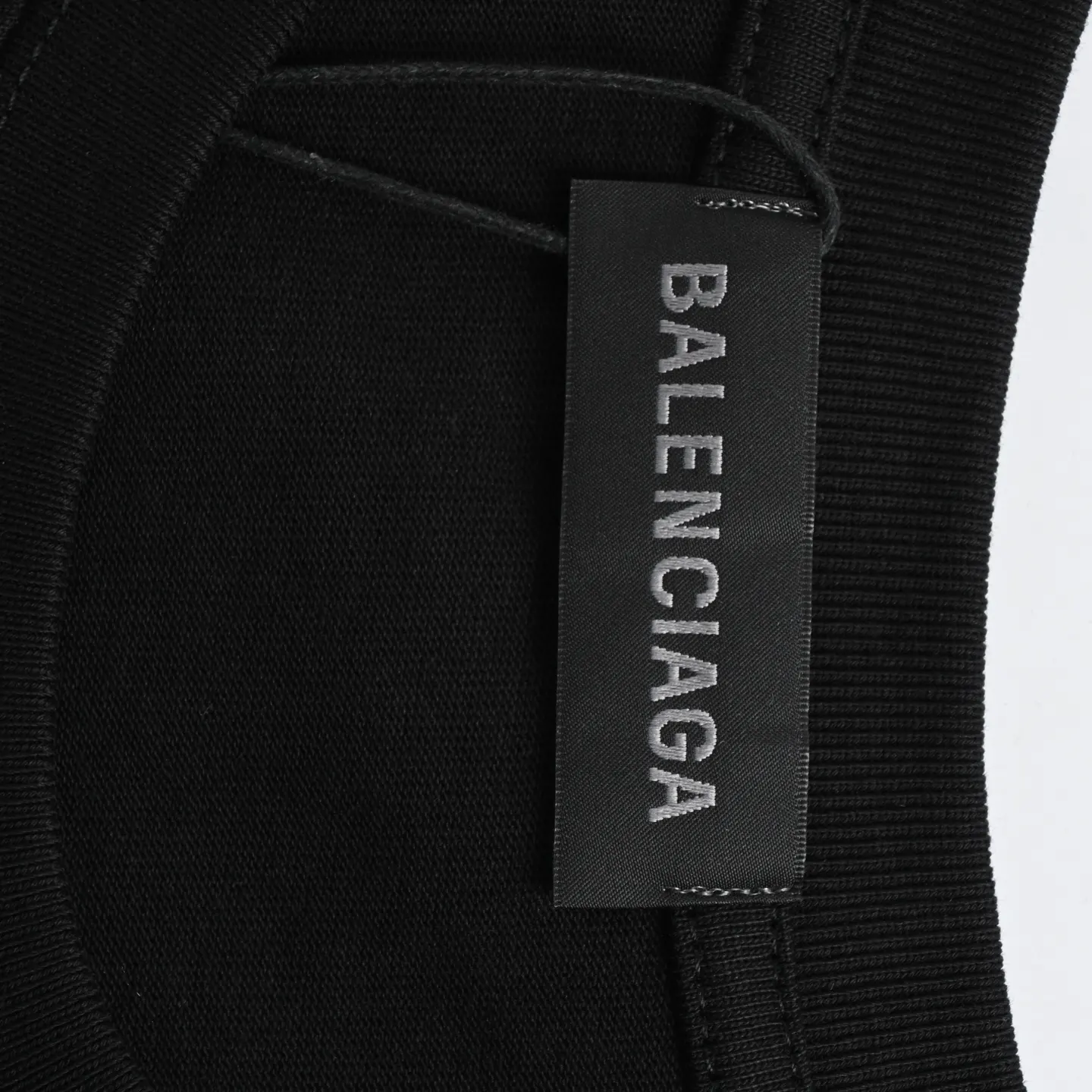 Balenciaga 25SS Logo 水洗 短袖T恤 街头休闲款