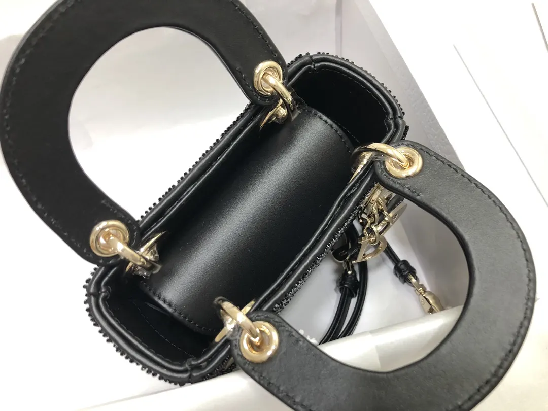 Dior Lady 白色 羊皮 收納包 旅行收納款