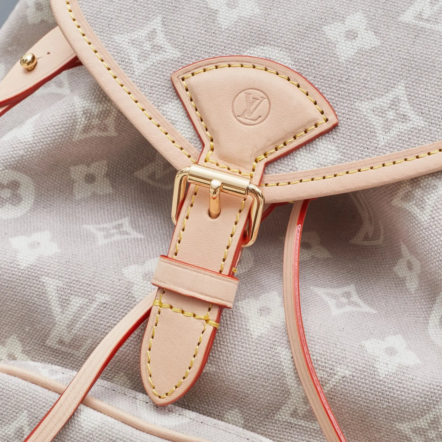 LV 帆布 双肩包 实用双肩款